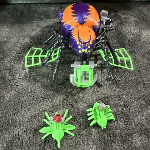 Vintage 1996 Microverse Transformers Beast Wars PREDACON ARACHNID Playset Figure Cover