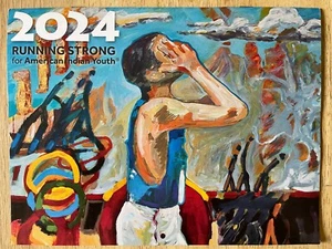 RUNNING STRONG for America's Indian Youth - 12-Month - 2024 Wall Calendar - Picture 1 of 5