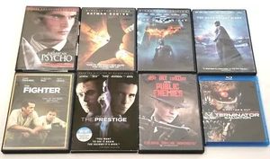 The Prestige, American Psycho, Dark Knight Trilogy.. Christian Bale 8 Movies - Picture 1 of 6