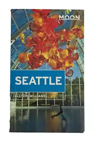 Seattle Travel Guide & Map by Allison Williams, Moon Guides, Color Coded New - Picture 1 of 4