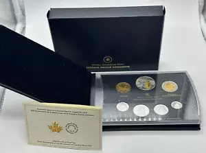 2014 Canada .9999 7-Coin Fine Silver Proof Set w/ Gold Plated Dollar 100th Ann. - Picture 1 of 14
