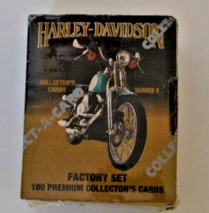 1992 Harley-Davidson Series 2 Limited Edition 100 Premium Collector's Cards New - Picture 1 of 5