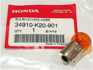 Genuine Honda Amber Bulb 12V 10W Turn Signal NCW50 NCH50 34910-K20-901 - Bild 1 von 2