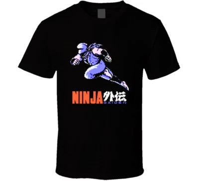 Camiseta masculina retrô videogame gamer ninja gaiden presente nova - Imagem 1 de 4