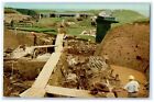 c1960's Fort Beausejour Archaeological Excavations Aulac NB Canada Postcard