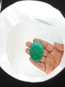 Amazing Quality Malachite Natural Loose Gemstone lot 154cts 61x41mm 1pcs 72775 - Picture 1 of 1