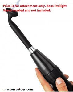 Twilight Massage Wand Shroom Round Silicone eStim Zeus E-Stim Attachment Silicon - Picture 1 of 11