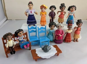 Disney Encanto Figures People Accessories Furniture Jakks Hasbro Lot Of 16 - Picture 1 of 9