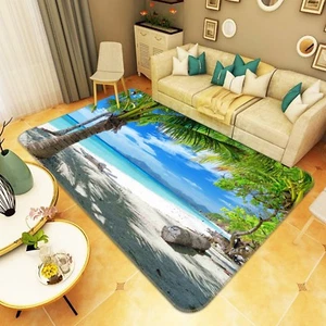 3D Natural Beach 787 Non Slip Rug Mat Room Mat Quality Elegant Photo Carpet US - Picture 1 of 4