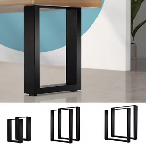 Oikiture 2-8X Coffee Dining Table Legs Bench Box DIY Steel Metal Industrial - Picture 1 of 110