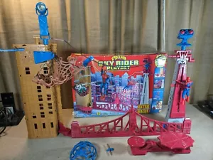 Spiderman Sky Rider Spielset Marvel - Toy Biz exklusiv Vintage 2002 - Bild 1 von 24