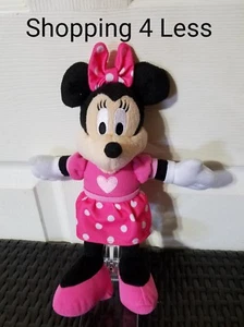Mini Mouse 12" and Mickey Mouse 9" Plush Stuffed Animal Toys #801 - Picture 1 of 6