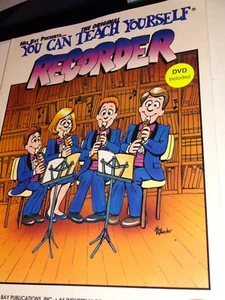 SMPG Mel Bay's YOU CAN TEACH YOURSELF RECORDER (c1989 Book & DVD) - Bild 1 von 5