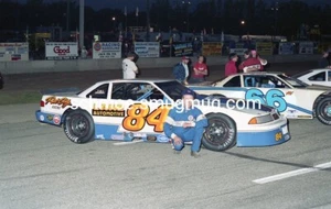 VINTAGE RACING PHOTO 8X10 #2368-21; BOB SENNEKER, 1990 BERLIN RACEWAY, ARTGO - Picture 1 of 1