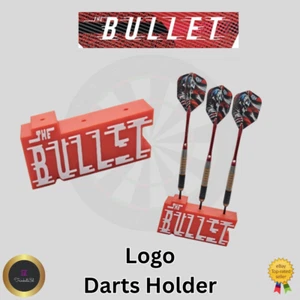 THE BULLET Stephen Bunting Logo Darts Holder/Stand Holds 3 Darts - Picture 1 of 1