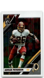 2019 DONRUSS OPTIC ADRIAN PETERSON WASHINGTON REDSKINS #97 - Picture 1 of 2