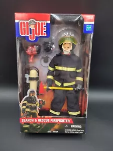 Figurina pompiere ricerca e soccorso 12" (vintage GI Joe, Hasbro) nuova con scatola - Foto 1 di 7