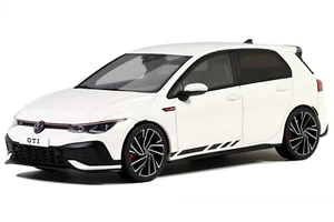 VW Golf 8 GTI Clubsport 2021 weiss Modellauto Resine OT986 Otto 1:18 - Bild 1 von 7