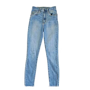NOBODY DENIM 'Siren' Super High Rise Skinny Ankle Jeans Women's Size 27 Blue - Picture 1 of 9