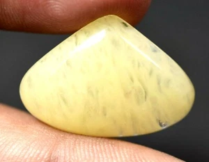 Rarest Semi Precious 21.70 Ct Natural Orange Aventurine Cabochon Quartz Gemstone - Picture 1 of 4