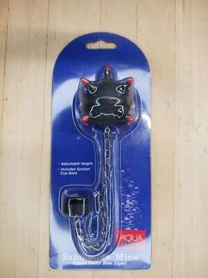 Aqua Culture - Submarine Mine W/ Suction Cup Base Glows Under Blue Light - Изображение 1 из 4