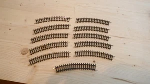 Lot of 11 Minitrains HOe scale Curved Track Sections - Picture 1 of 1