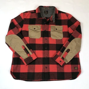 Camisa LL Bean x Todd Snyder Para Hombres Búfalo Cuadros Franela Gamuza Botón XXL - Imagen 1 de 10