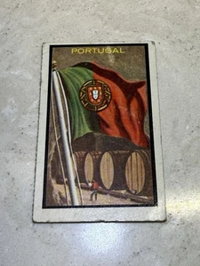 1963 Topps Midgee Flags of the World Card # 73 PORTUGAL - Picture 1 of 2