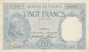 20 Francs - Bayard - 12-02-1919 - Série B.6395 - Picture 1 of 2