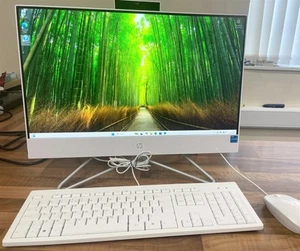 HP 22-DD2022NA All-in-One PC i3-1215U Upto 4.4 Ghz FHD 8GB 256GB W11 Grade B - Afbeelding 1 van 3