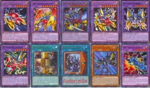 Yugioh VWXYZ Deck - Hyper Dragon Canon X-Cross Union Activation - Picture 1 of 4