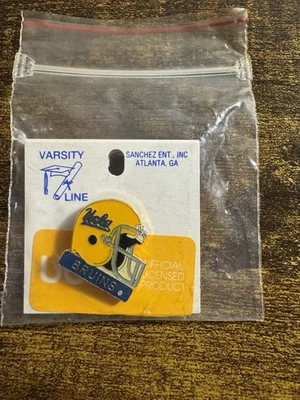 UCLA Pin Rare University of California Los Angeles Bruins Script Helmet NCAA Pin - Image 1 of 2