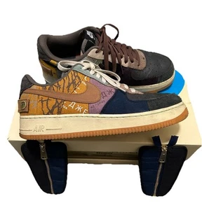 Nike Air Force 1 Low x Travis Scott Cactus Jack sz 10.5 - Picture 1 of 15