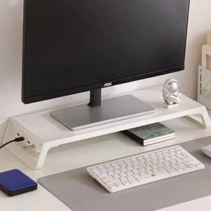 Desktop Organization Computer Monitor Stand USB Monitor Stand Connects Home - Photo 1/20