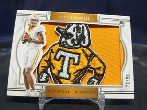 2024 Panini National Treasures Rookie Joe Milton Retro Volunteers Logo* READ🔥 - Picture 1 of 8