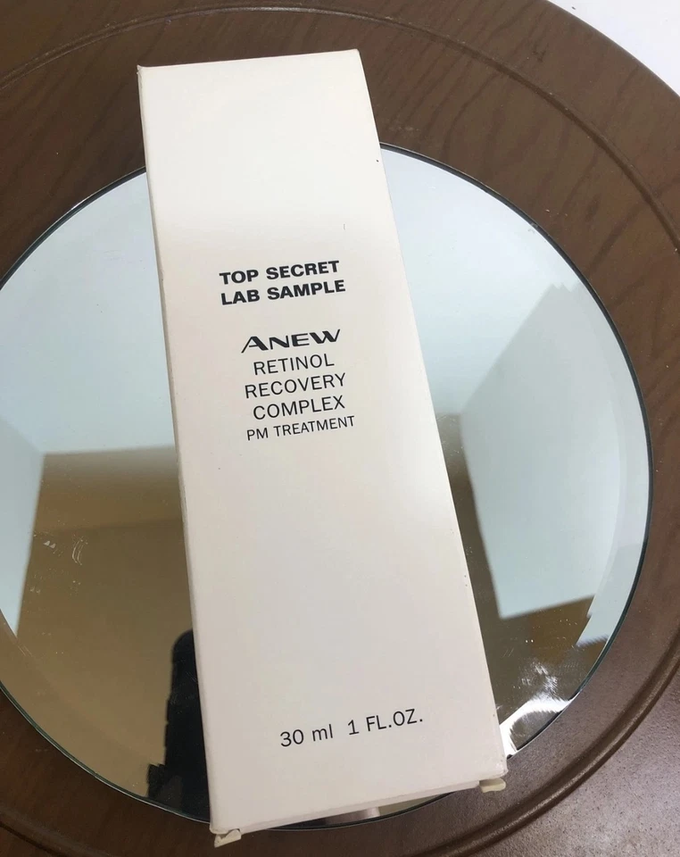 Nuevo Antiguo Stock Caja Avon Anew Complejo de Recuperación de Retinol Tratamiento PM 1.0 OZ Foto 1 de 1