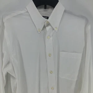 CAMISA DE VESTIR KIRKLAND HOMBRE CORTE TRADICIONAL Blanca 15.5-32 Sin Planchar - Imagen 1 de 4