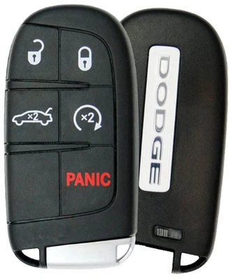 1 New OEM For Select Dodge 5 Buttons Keyless Smart Remote Key Fob 68394195AA - Image 1 of 2