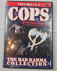 Cops Too Hot For TV Volumes 1 & 2 The Bad Karma Collection - Picture 1 of 9