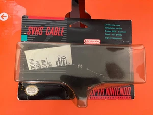 Cable Nintendo Super NES SNES SVHS SOLO EMBALAJE; SIN CABLE (ver descripción) - Imagen 1 de 6