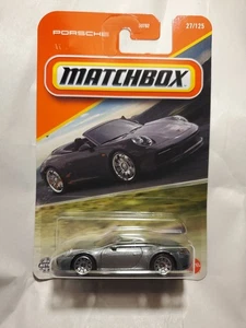 Matchbox Porsche 911 Carrera Cabriolet #27 Mainline 2025 Case J New A1bx - Picture 1 of 9