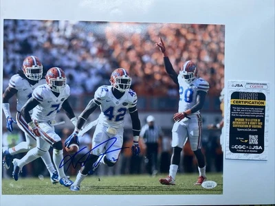 KEANU NEAL Autographed Signed 11x14 Photo Picture Florida Gators Football COA - Image 1 of 2