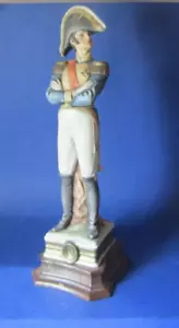 vintage porcelain Napoleon figurines Napoleon capodimonte Bruno Merli h 29cm - Picture 1 of 7