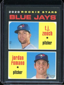 2020 Topps “heritage” JORDAN ROMANO rc — his only rookie card - Picture 1 of 2