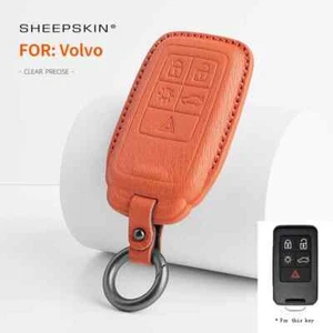Car Remote Key Protection Case For Volvo V40 S80 XC60 keychain Shell accessories - Foto 1 di 12