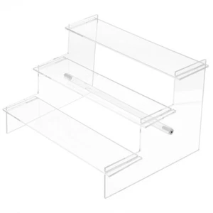 Perfume Organizer for Dresser Transparent Three-Layer Display Rack - Picture 1 of 12