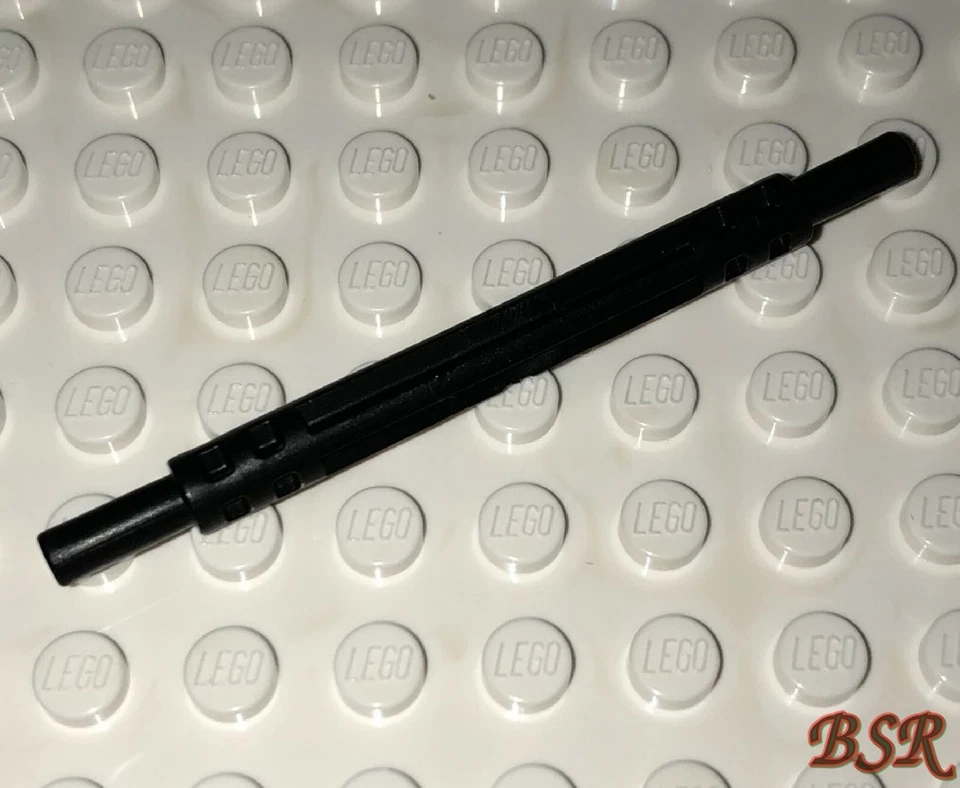 SK16) 10 Stück schwarze TECHNIK Achse Flex 32580 Soft Stangen ca. 5,5 cm & NEU ! - Bild 1 von 1