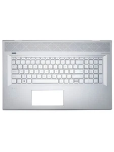 New For HP ENVY 17 17-BW 17T-BW TPN-W137 Palmrest Backlit US Keyboard L20714-001 - Picture 1 of 2