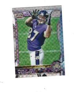 2015 Topps Chrome Xfractors #165 Maxx Williams RC BALTIMORE  RAVENS - Picture 1 of 1
