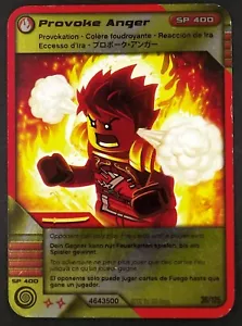 1 x card 2012 Lego Ninjago Masters of Spinjitzu Provoke Anger 4643500 36/125 - Picture 1 of 3